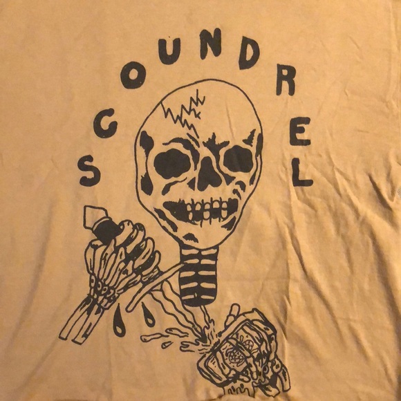 Tops - Scoundrel band shirt